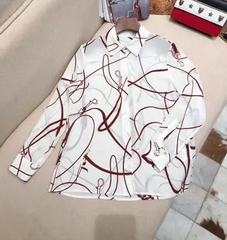 

2019 woman lady printed blouse shirts tops