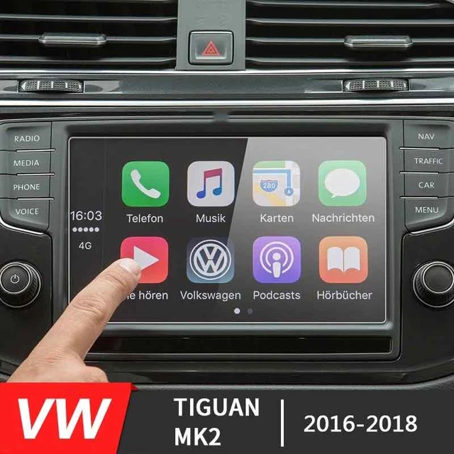 Protector De Pantalla Para Vw Tiguan Jetta 2020+ Pantalla Tá