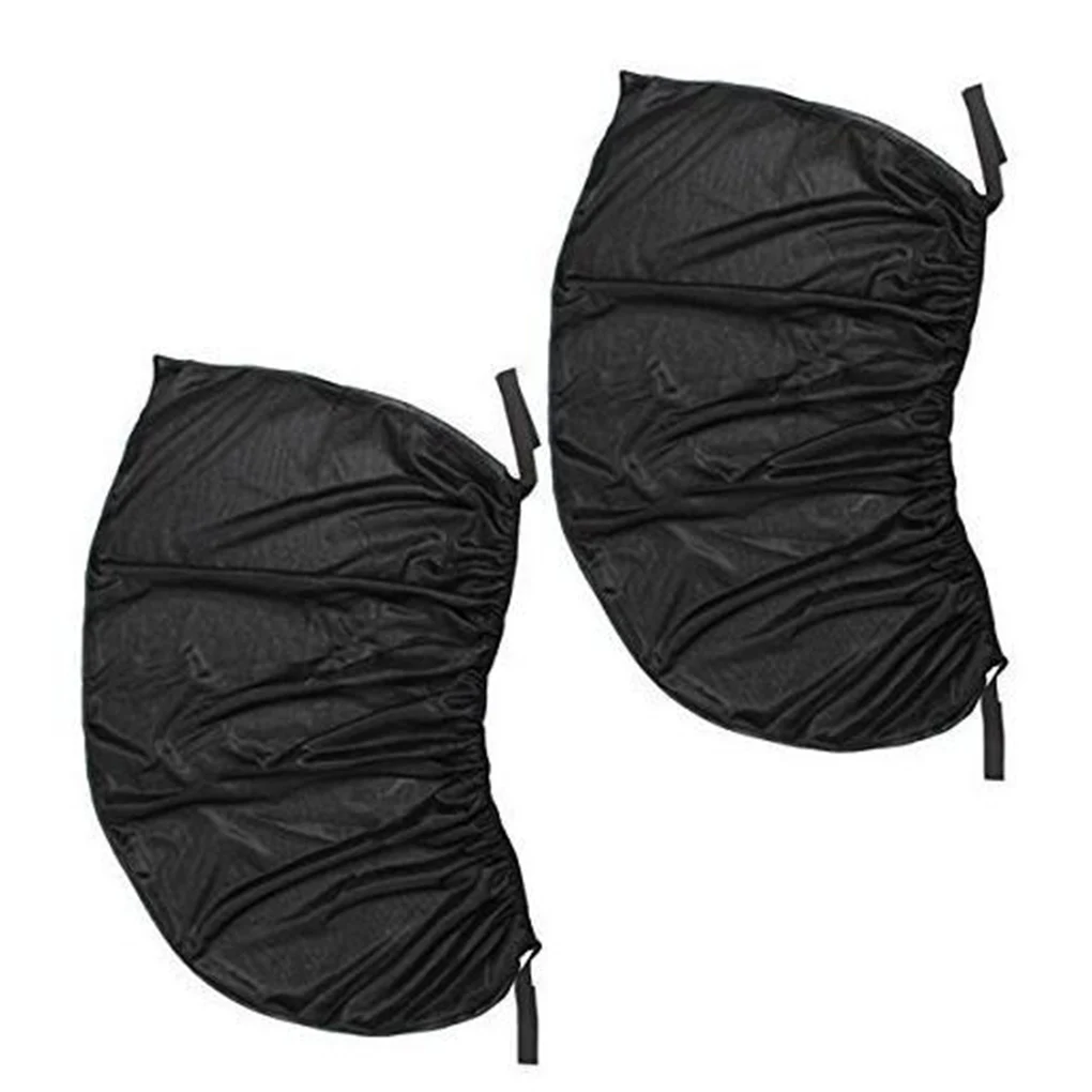 

New Window Shades Cover Sunshade Curtain Car Mesh Outdoor Sun Kids Baby Protector Black Visor
