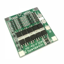 1 комплект 4 струны 14,8 в литиевая батарея Защитная плата с выравниванием четыре серии 12,8 В литиевая железная фосфат батарея 30A