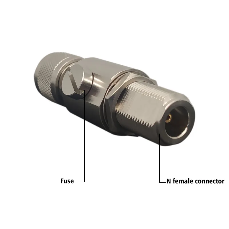 Coaxial Lightning Protector  Antenna Surge Protector For Signal Booster With N Male to N Female Connector