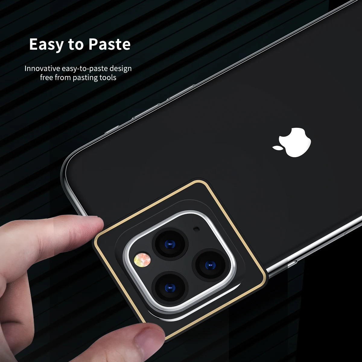 ROCK 2 шт. 3D объектив для камеры Защита экрана для iPhone 11 Pro Max Закаленное стекло пленка титановый сплав iPhone11 чехол для объектива Защита