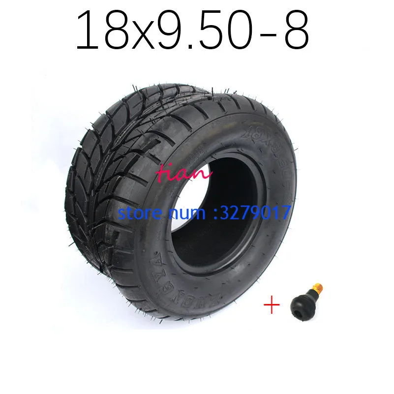 Горячая хорошего качества картинг детская коляска ATV UTV 18X9. 50-8 дюймов бескамерная Резина для шин