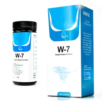 

7 in 1 water quality hardness test paper test strip 50 suitable for swimming pool aquarium water quality test alkalinity