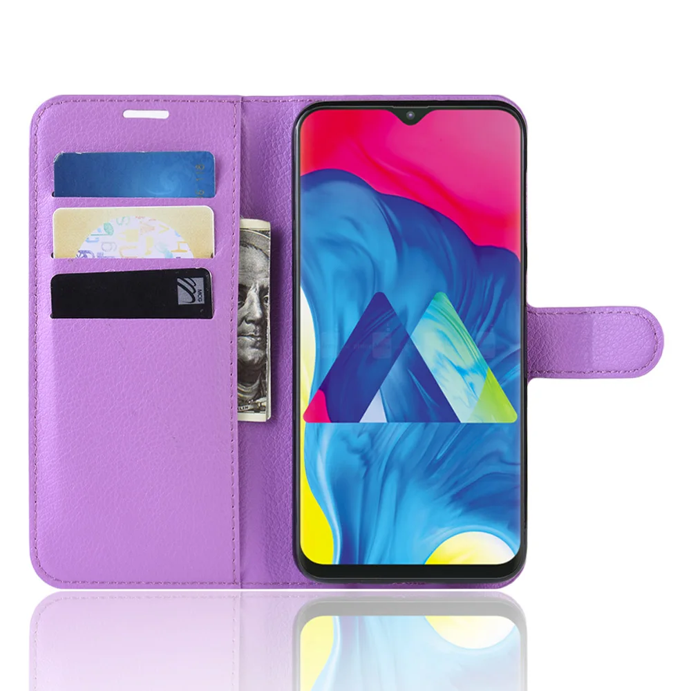 Чехол для телефона SAMSUNG Galaxy M10 M20 Флип PU кожаный чехол для SAMSUNG M20 M10 кошелек сумка для смартфона чехол Coque Funda