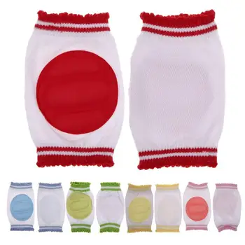 

1 Pair Baby Knee Pads Protector Kids Children Safety Crawling Elbow Cushion Infants Knee Pads Protector Leg Warmers Baby Kneecap