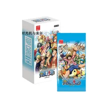 

A box of 18 packs of tide playing One Piece Card Luffy One Piece Card One Piece Card Female Emperor Nami Right Angle Thick Card