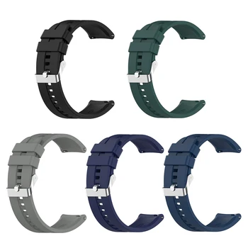 Uniwersalny sport zegarek silikonowy pasek Smart Band wymiana jednolity kolor dla Huami Amazfit GTR 2e GTR 2 GTR 47mm tempo Stra tanie i dobre opinie ALLOYSEED CN (pochodzenie) pasek do zegarka Adult