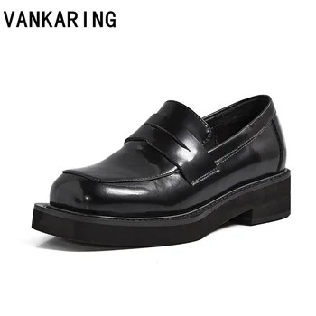 

casual shoes women patent leather wedges high heel party pumps summer autumn shoes breathable platform oxfords outdoor shoes