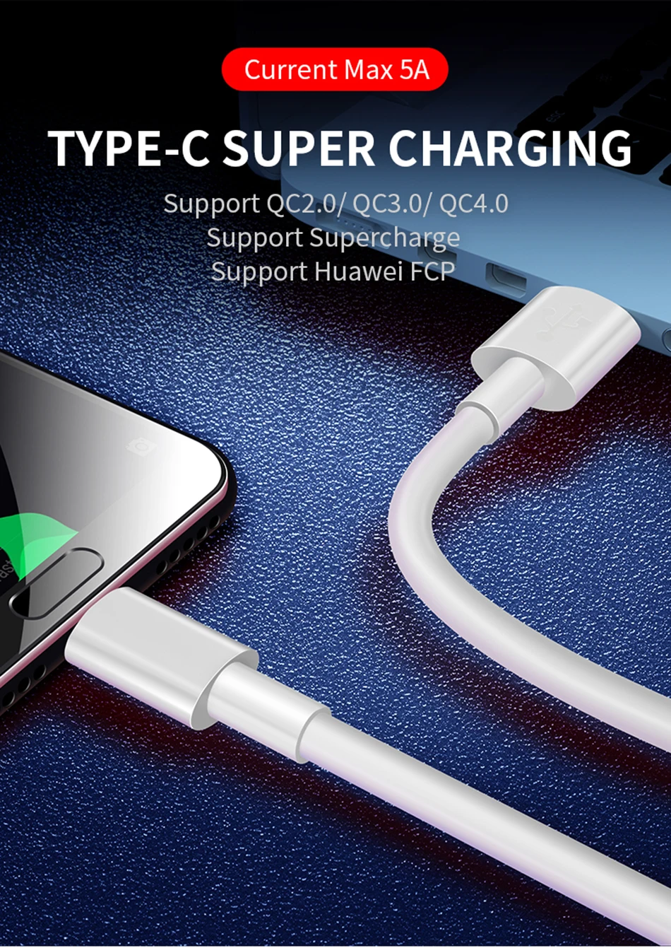 IHaitun кабель для быстрой зарядки usb type C для samsung S9 Oneplus 6t Xiaomi Redmi Note 7 кабель для быстрой зарядки USB удлинитель type-C