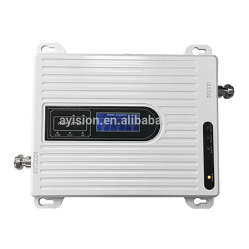 

Factory Price 2g 3g 4g Mini Tri Band Repeater 900/1800/2100mhz Signal Booster/amplifier transceiver antenna 433 mhz