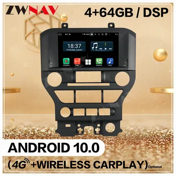 

2 Din For Ford Mustang 2015 2016 2017 2018 Android 10 Screen Multimedia Player Audio Radio GPS Navigatoin Head Unit Auto Stereo