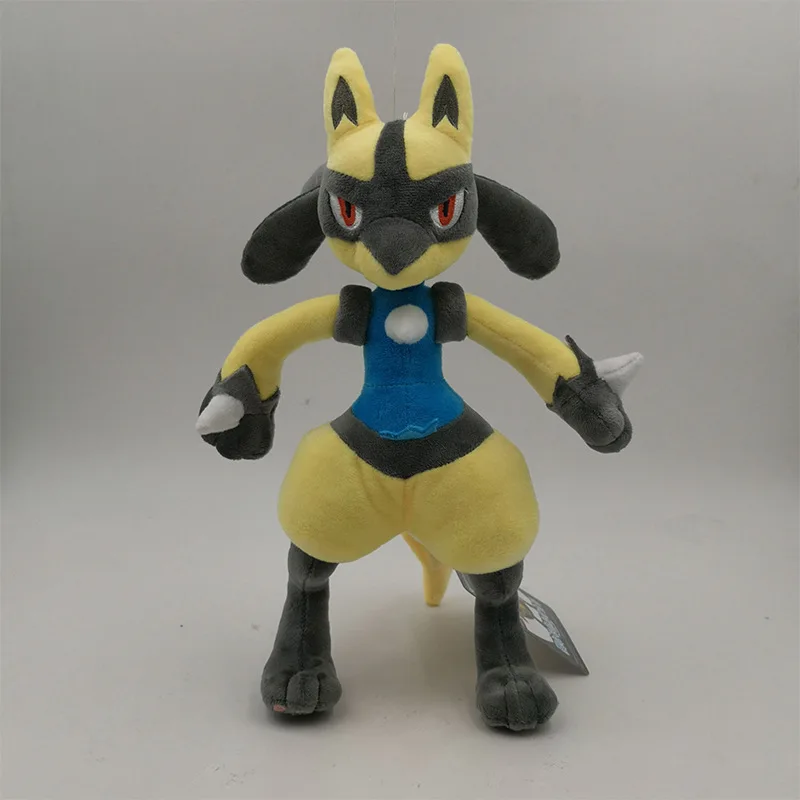 30 см Плюшевые стоячие Lucario Хэллоуин Рождественский подарок малыш мультфильм фильм игра Хорошее качество горячий милый реалистичные игрушки куклы - Color: Different color