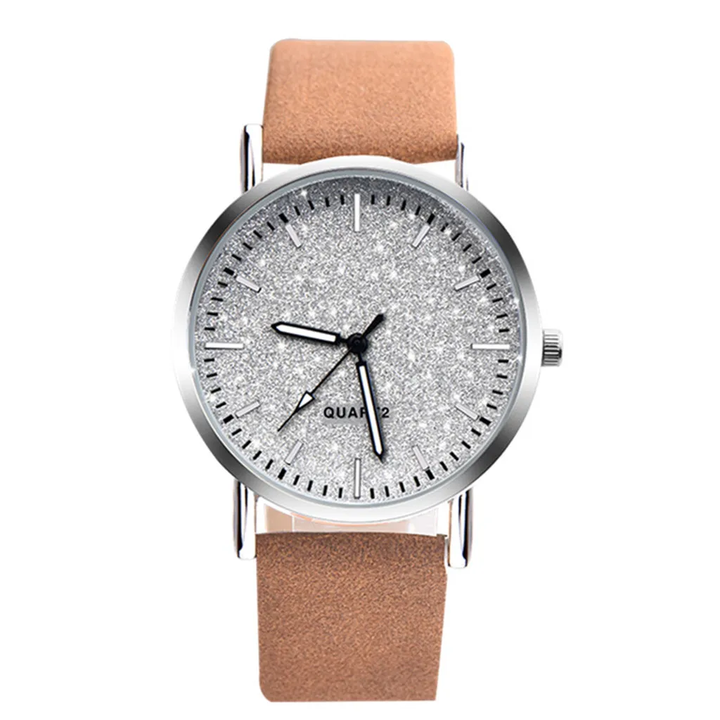 Reloj mujer модные студенческие часы кожаные простые женские 2019 черные наручные с