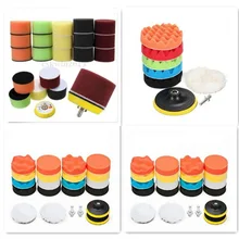 Полировка круглая губка для полировки автомобиля красота воском губка для полировки набор Профессиональная поставка каждая модель