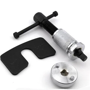 

New High Quality Metal Right Handed Thread Car Disc Brake Pad Spreader Caliper Piston Compressor Press Repair Tool Kit#261353