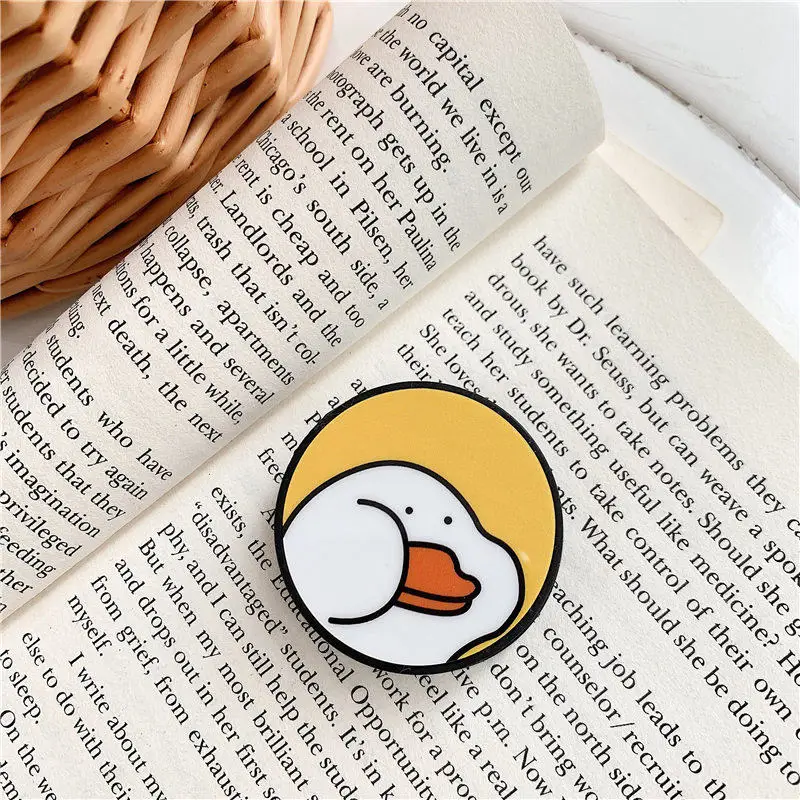 Милый мультфильм Круглый Универсальный держатель кольца для мобильного телефона подушка безопасности гассумка складной Стенд кронштейн крепление для iPhone XR samsung huawei Xiaomi