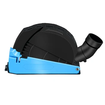 

Grinding Dustproof Shroud Cover Tools Surface Dust Collector Shroud Adjustable 5 inch Universal for Hand Angle Grinder Cover