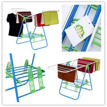 

High Quality Drying Rack Clothes Dryer Hanger Free Installation Foldable Load-bearing 30KG Duty Folding Dryer Hanger