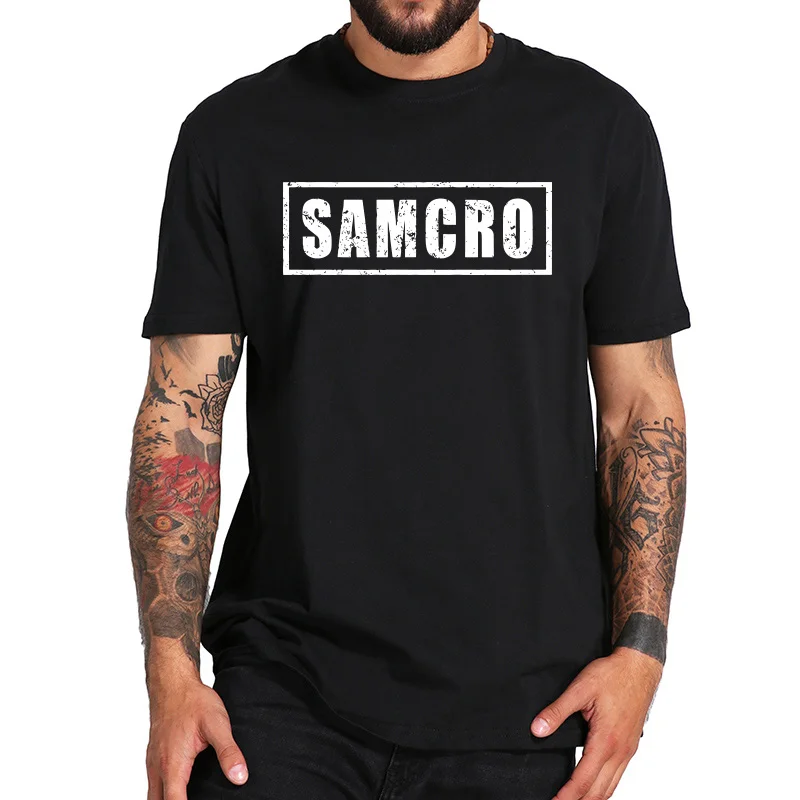 SAMCRO T Shirt Sons Of Anarchy Tshirt Movie Letter Digital Print