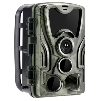 

HC 801 Hunting Trail Camera Night Version 16MP 1080P Wildlife Photo Traps 0.3s Trigger Hunt Infrared Camera Video Surveillance