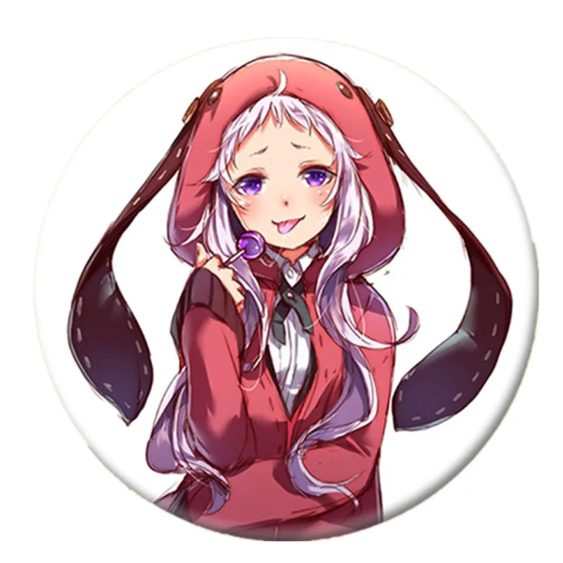 Anime Manga KAKEGURUI Brooch Pin Brestpin Yumeko Jabami Badge For Clothes Backpack Decoration Children's gift