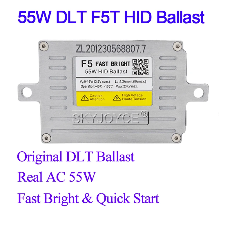 SKYJOYCE Car Headlight Xenon HeartRay H7 H1 H11 9005 9006 D2H HID Conversion Kit 4500K 5500K 6500K AC Fast Start DLT F5 Ballast (1)