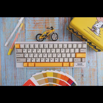 

Domikey HHKB Abs Doubleshot Keycap Set Dolch Orange HHKB Profile for Topre Stem Mechanical Keyboard HHKB Professional pro 2