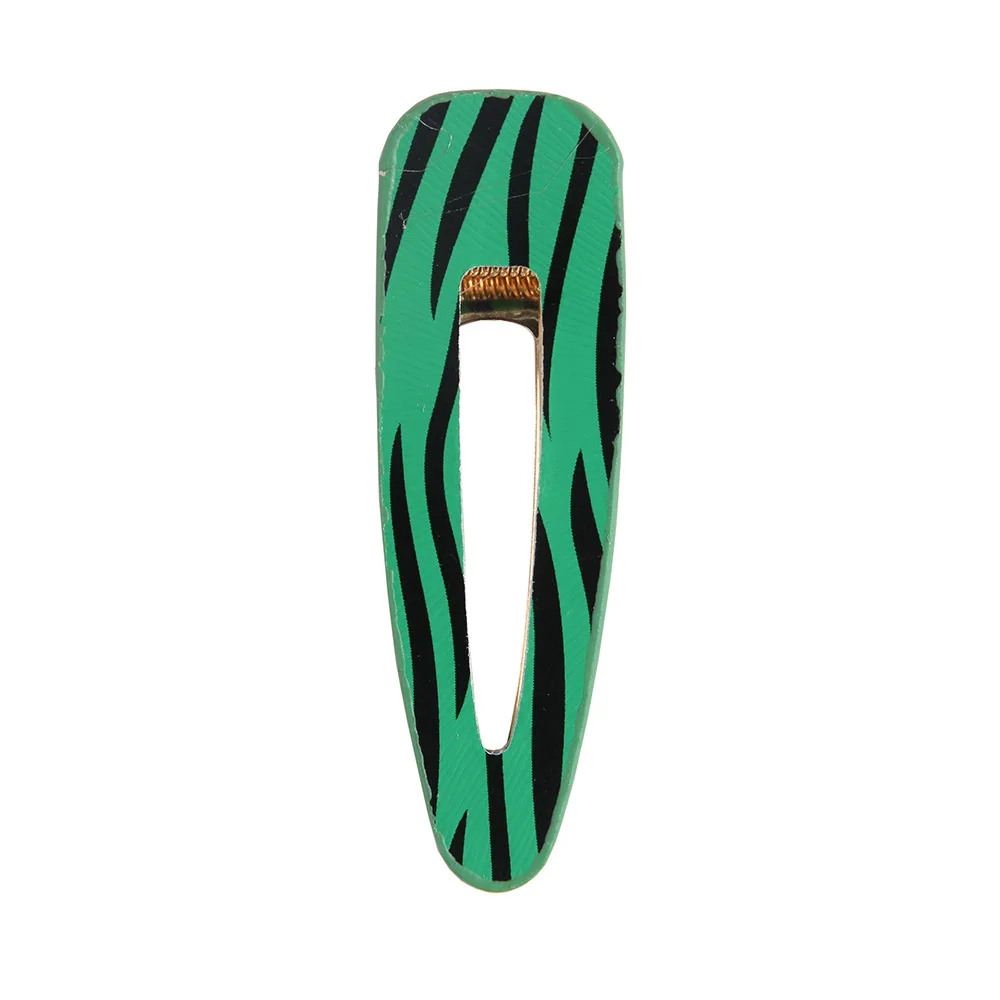 David Accessories 7*2,2 см Зебра набивной кожи заколки для волос "сделай сам" заколки для девочек материалы, аксессуары для волос, 1Yc7641