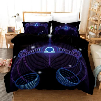 

Signs Of The Zodiac 3d Bedding Set Duvet Covers Pillowcases Children Room Decor Comforter Bedding Sets Bed Linen 07