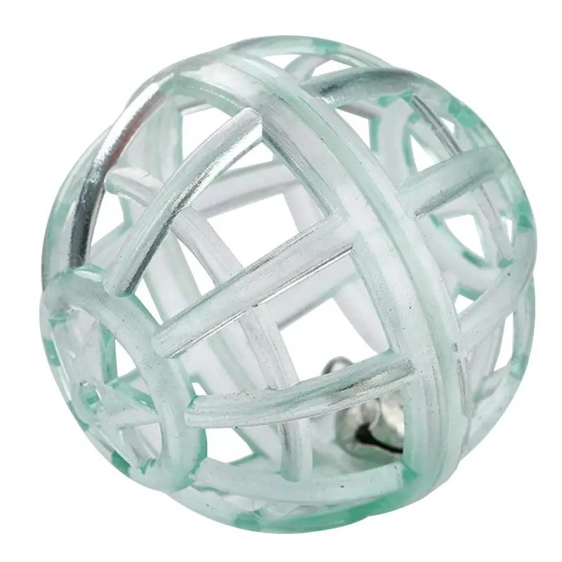 

1pcs Lattice Ball Cat Toy Lightweight Kitten Bell Toy Plastic Ball Random Color Funny Interactive Cats Toy Supplies