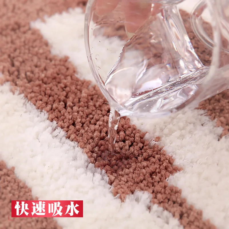 Прочный Коврик для входной двери открытый прекрасный мультфильм коврики легкие тонкие фланелевые водонепроницаемые кухонные спальни ковер