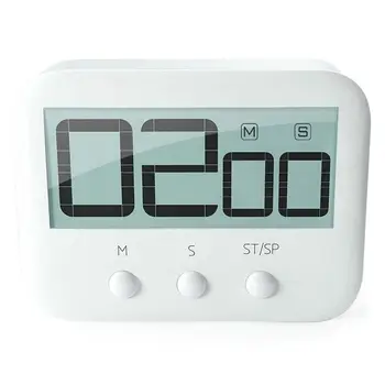 

LCD Digital Large Kitchen Cooking Timer Count-Down Up Clock Loud Alarm Magnetic