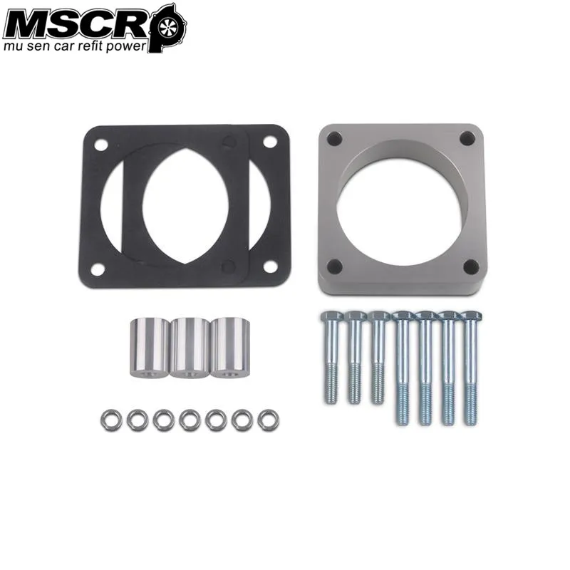 Aluminum THROTTLE BODY SPACER for JEEP WRANGLER TJ YJ XJ WJ 2.5L 4.0L 1987-2004 intake manifold throttle body