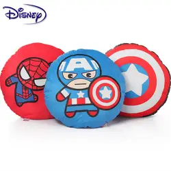Disney мультфильм Подушка Мстители Капитан Америка Человек-паук безопасный pp чучело из хлопка Милая подушка милый подарок для детей