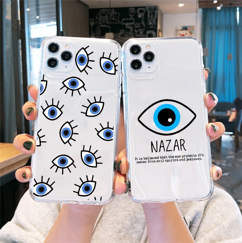 Lucky Eye Blue Evil Eye Print Clear Phone Case For Iphone Se 12 11 Pro Xr X Xs Max 7 8 6plus Soft Silicone Back Cover Bag Aliexpress Cellphones Telecommunications Lucky Eye Blue Evil Eye Print Clear Phone Case For Iphone Se 12 11 Pro Xr X Xs Max 7 8 6plus Soft Silicone Back Cover Bag Aliexpress Cellphones Telecommunications