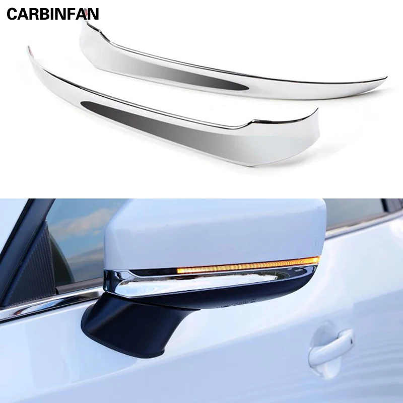 Accessories High Quality ABS Chrome Car Door Side Rearview Mirror Cover Trim 2pcs/set For Mazda CX5 CX-5