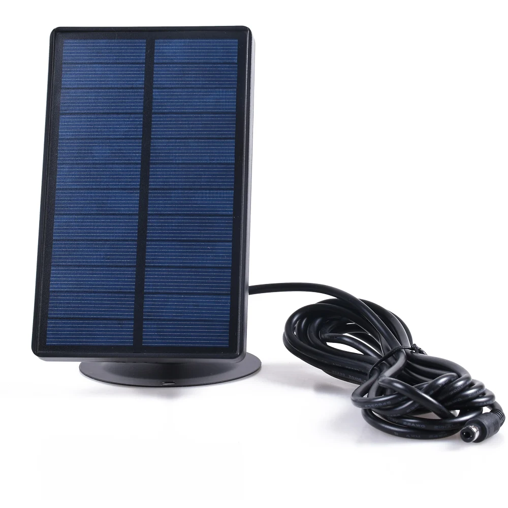 Hunting Cameras Solar Panel Battery Charger External Power 9V for Trail Cameras