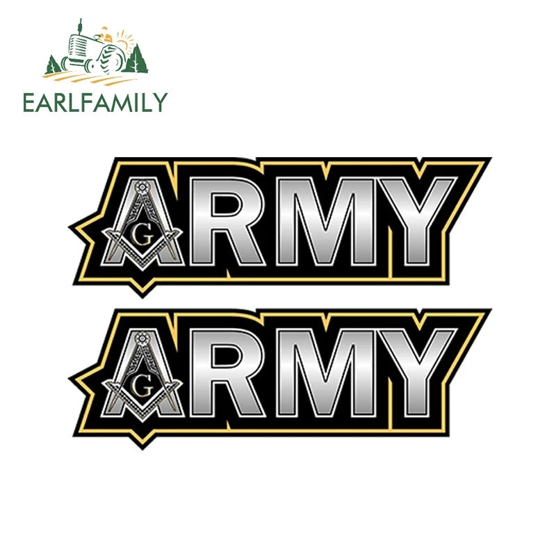 EARLFAMILY 13 см x 4 3 Стайлинг автомобиля Автомобильная наклейка масонская мамамасон