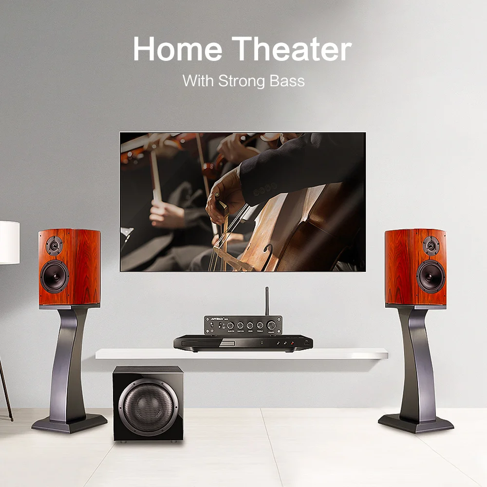 AIYIMA TPA3116 5 0 Bluetooth 2 1 канальный усилитель мощности HIFI звуковые усилители аудио