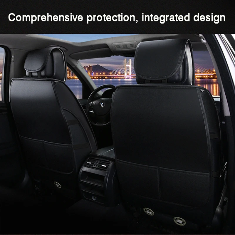 HLFNTF Fully-enclosed leather plus linen four season For jaguar xf xj F-PACE XJL XK XFL XEL F-TYPE car seat cushions | Автомобили и