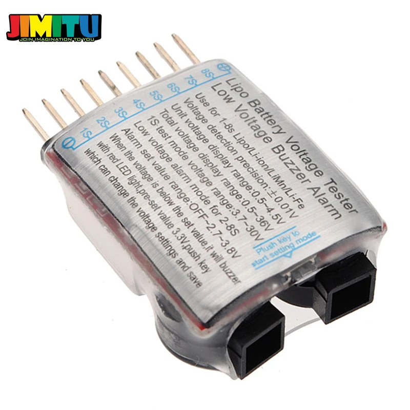 JIMITU Новое поступление RC 1S 8S специальное предложение Li ion Fe LiPo батарея akku тестер