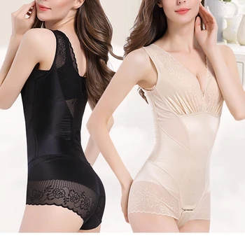 

Postpartum Recovery Women Nylon full Bodysuit Shaper Slimming Burn Fat Shapewear Bodysuit Full Body Shaper Slimming Underwear
