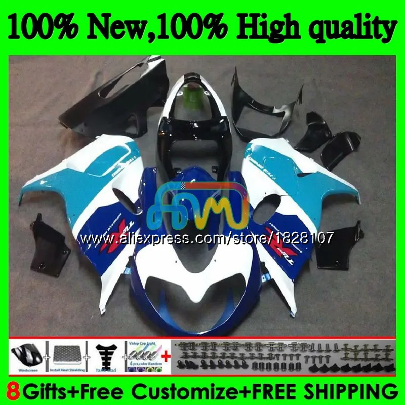 SRAD для SUZUKI TL 1000 R TL 1000R 98 99 00 01 02 03 46BS. 21 TL1000 R TL1000R 1998 1999 2000 2001 2002 синий белый 2003 обтекатель - Цвет: No. 1