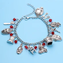 Фильм ужасов талисманы браслет готический Хэллоуин серии Черная пятница браслет ювелирные изделия никогда не выцветает женские ювелирные изделия подарок