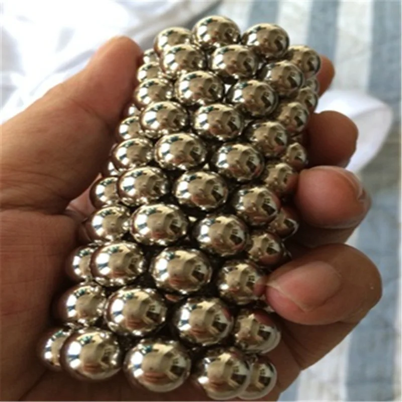 100 шт d10мм сильный Мощный Неодимовый Постоянный магнит DIY браслет волшебный куб строительные блоки