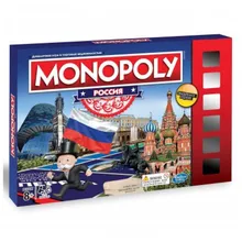 Monopoly B7512 Настольная игра Монополия Россия(новая уникальная версия