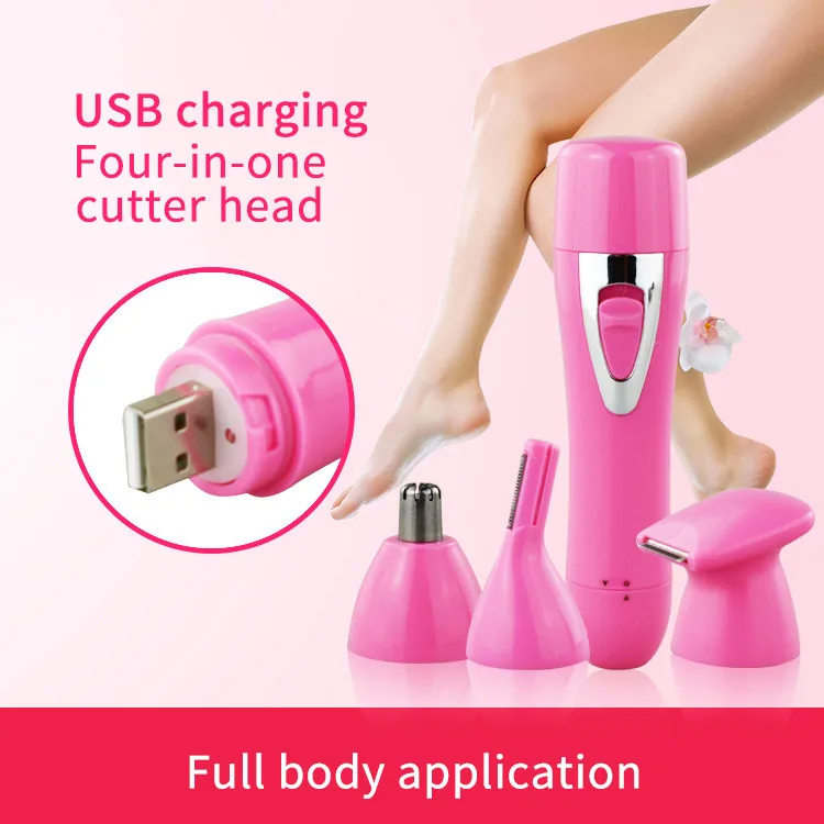 4in1shaver мини триммер для удаления волос эпилятор для женщин