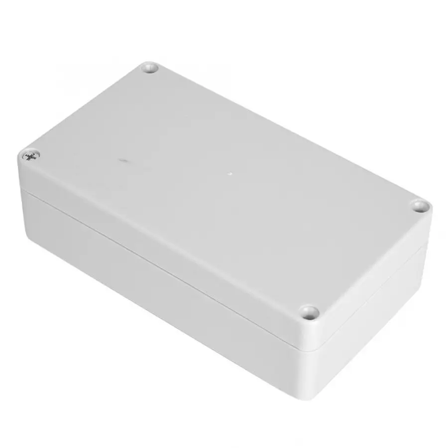Распределительная коробка питания пыленепроницаемый водонепроницаемый ABS пластиковый чехол для подключения электропроводки корпус для электронного проекта 158x90x46 мм