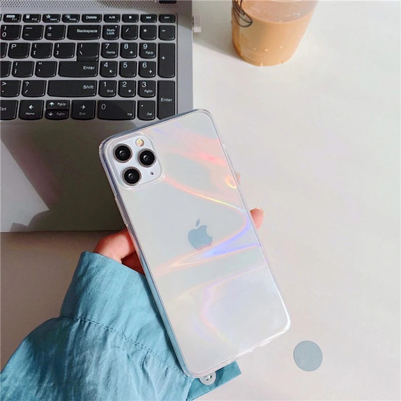 QIXTWO модный ультратонкий прозрачный мягкий чехол для iPhone 11 Pro Max X Xs XR 7 8 Plus SE 2020 из
